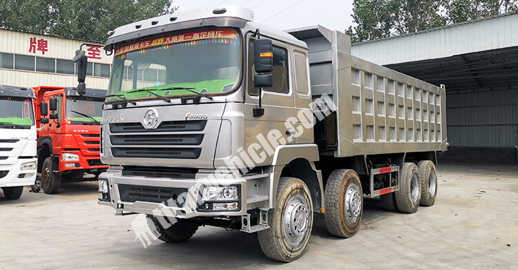 8x4 Shacman Used Dump Truck for Sale in Ghana