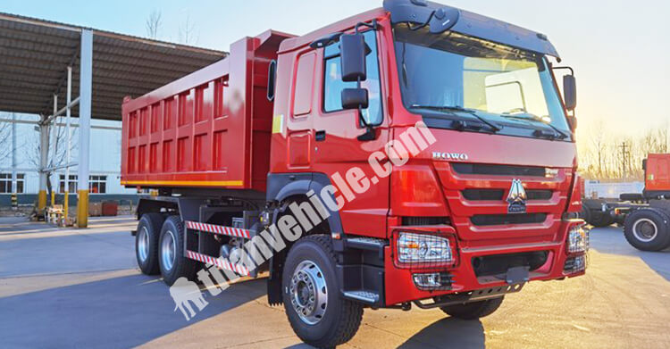 Sinotruk Howo 6x4 Dump Truck for Sale in Zambia