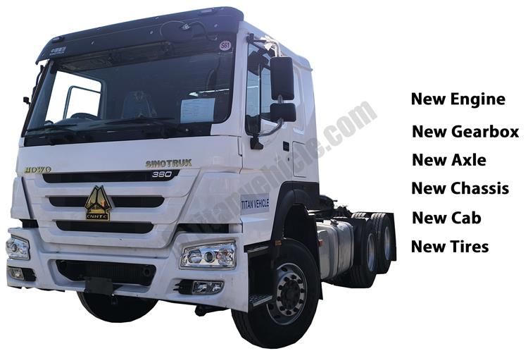 Used Howo 380 Truck Tractor for Sale In Mali