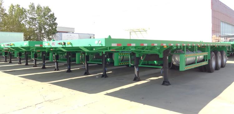 Tri Axle Trailer Price Tri Axle Flatbed Trailer for Sale in Harare