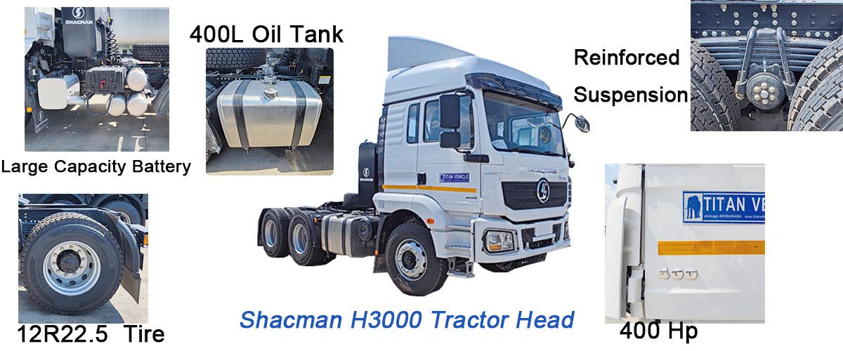 Shacman H3000 Tractor Head  Shacman Truck Price in Tanzania