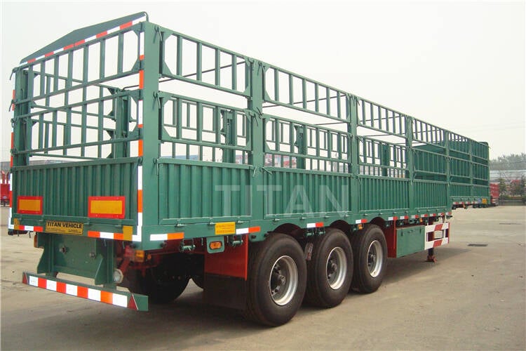 Gooseneck Stake Semi Trailer for Sale in Mozambique - Tongya Vehicle