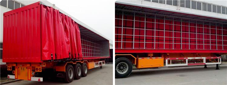 Tri Axle Curtain Side Trailer for Sale in Nigeria Lagos