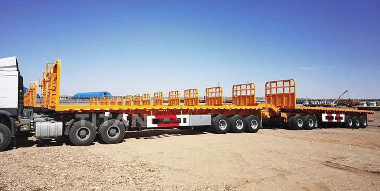 Superlink Flatbed Trailer for Sale - Tongya Vehicle