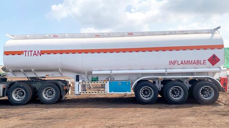 Price of 42000 L Oil Tanker Trailer for Sale in Ghana