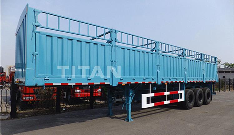 Livestock Fence Semi Trailer for Sale in Malawi - Tongya Vehicle