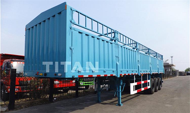 Livestock Fence Semi Trailer for Sale in Malawi - Tongya Vehicle