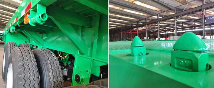 Tri Axle Flat Bed Trailer for Sale in Nigeria - Tongya Vehicle