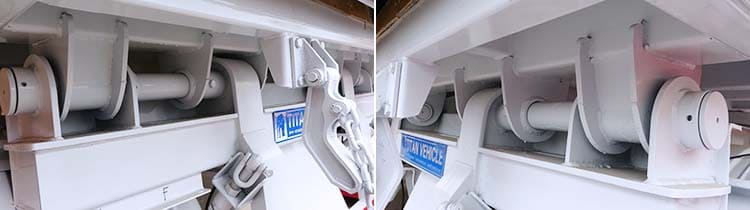 Tri Axles 30T Container Dump Trailer