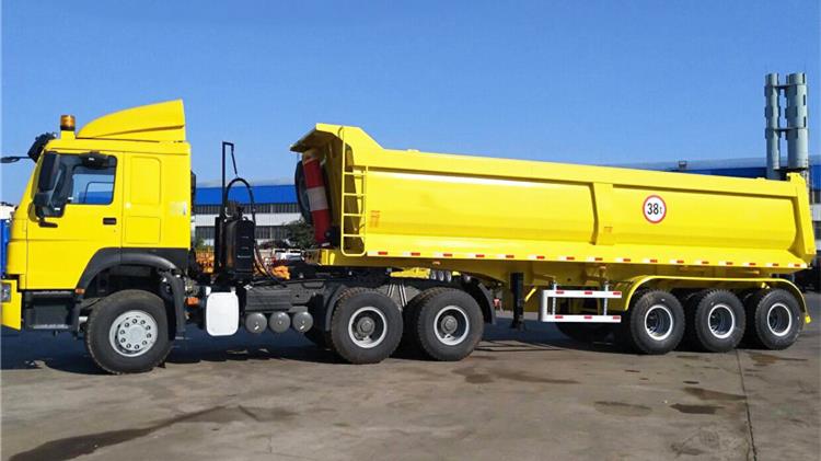 Tipper Trailer | Tongya 3 Axle 60 Ton End Dump Trailers in Ghana Kumasi Price
