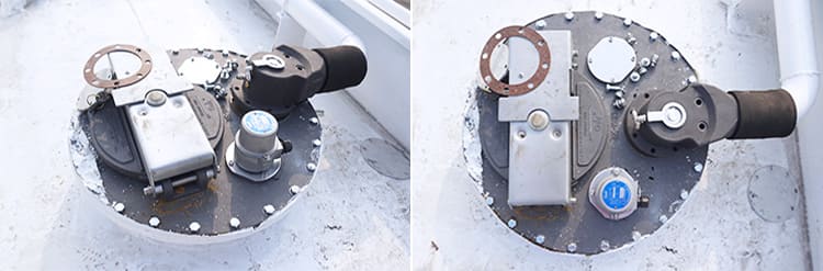 Tri Axle 45000 Litres Diesel Tanker Trucks Trailer 