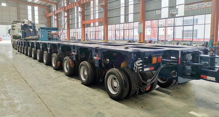 Used 12 Axle Cometto SPMT Trailer for Sale Cost