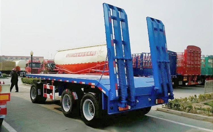 Tongya Drawbar Tractor Low Loader Trailer for Sale