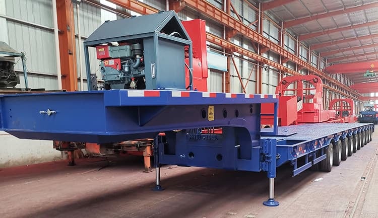 Extendable Low Bed Trailer for Sale Near Me