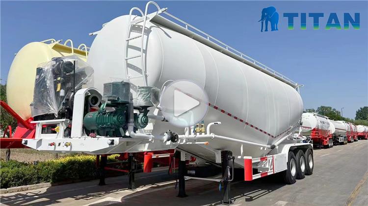 Cement Bulk Trailer 2023 New - 45CBM Cement Bulk Tanker Trailer