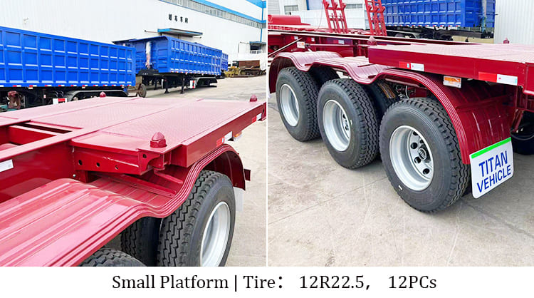 40 Foot Container Chassis Price | New Tri Axle Intermodal Container Chassis for Sale