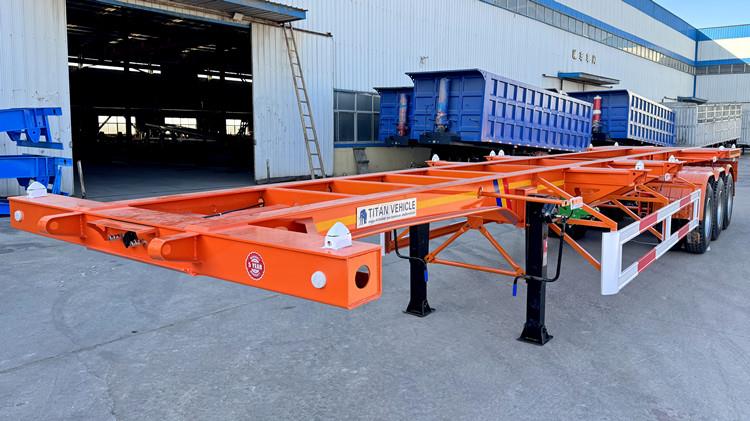 Tri Axle 20 40 Combo Chassis for Sale