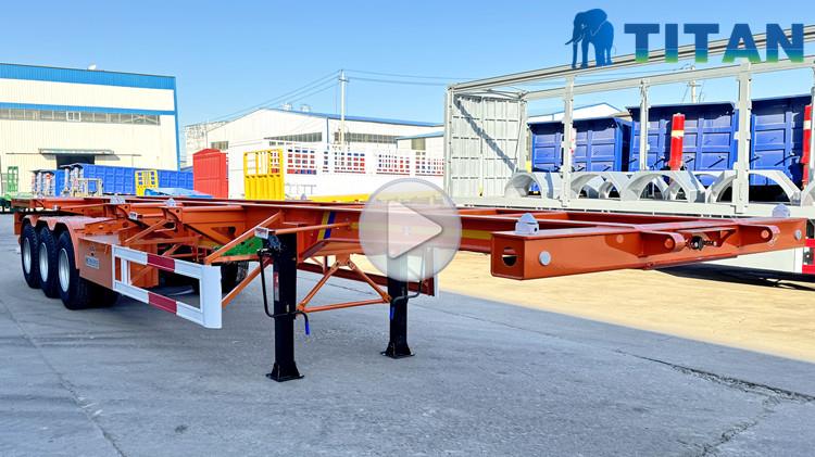 Tri Axle 20 40 Combo Chassis for Sale