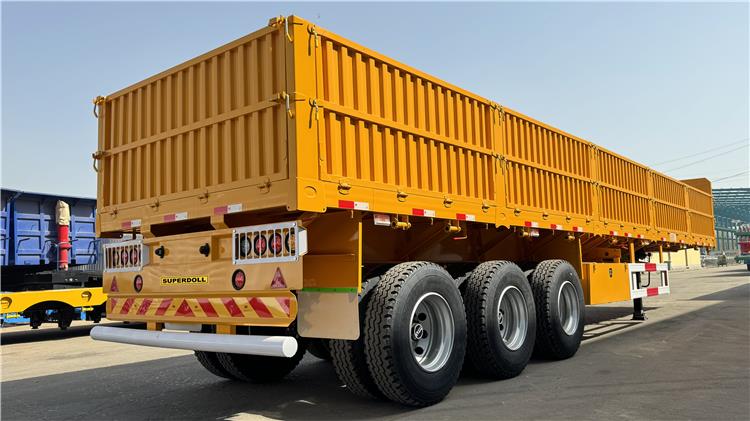 Superdoll Side Wall Trailer for Sale In Tanzania - Superdoll Trailer Manufacture Co t Ltd