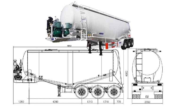 Cement Trailer | Cement Bulker Truck Prices in Jamaica