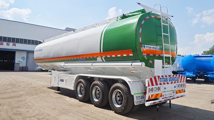 Tri Axle Petrol Semi Gasoline Tanker Trailer Price for Sale in Zimbabwe 