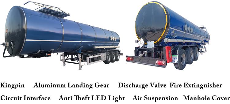 Liquid Asphalt Tanker Trailer For Sale In Philippines