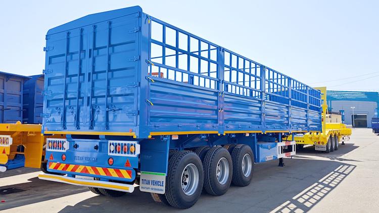 Semi Fence Cargo Trailer for Sale in Guinea