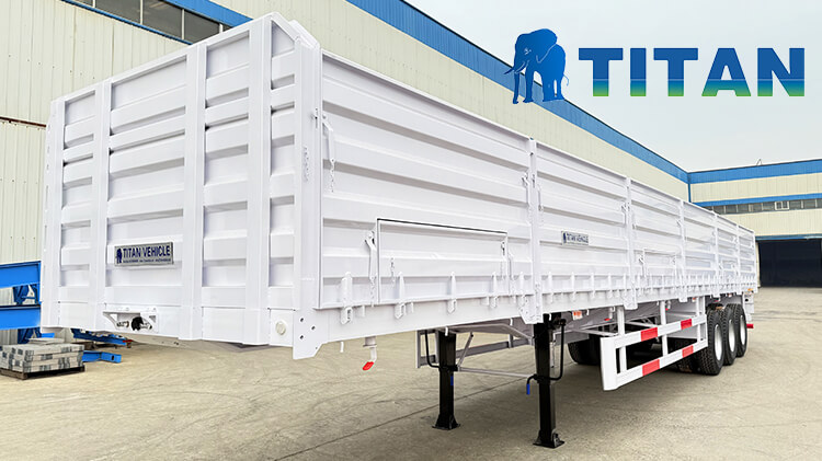 Tri Axle Dropside Trailer | Drop Side Semi Trailer for Sale in Nigeria