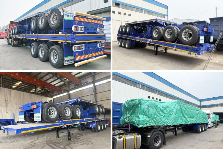 Flatbed Superlink Trailer for Sale in Ghana