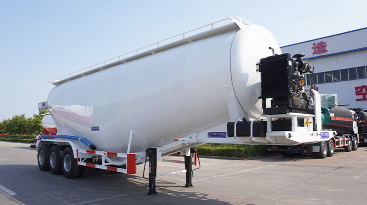 Cement Tanker Trailer Price for Sale with Work | Pneumatic Bulk Cement Transport Truck Vehicle for Sale in Nigeria