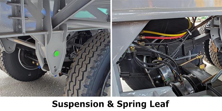 40 Foot Container Flatbed Tri Axle Flat Deck Trailer for Sale in Tanzania