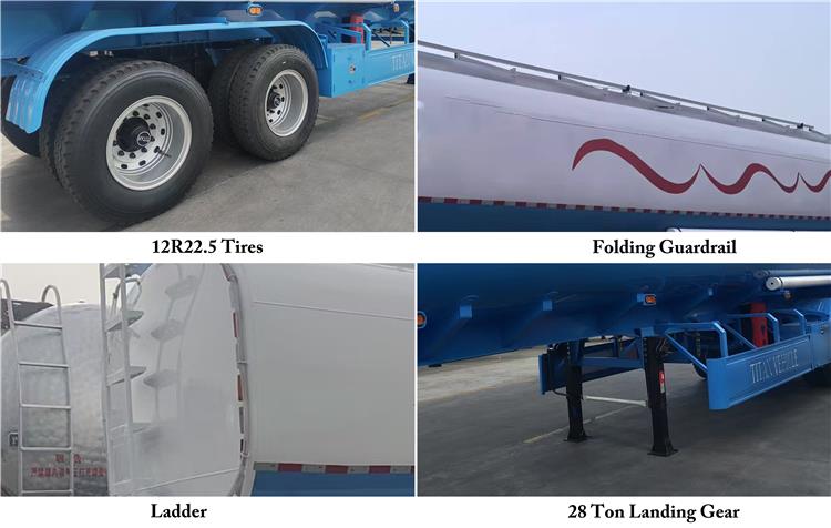 Petrol Oil Stainless Steel Tanker Trailer Price for Sale In Mali