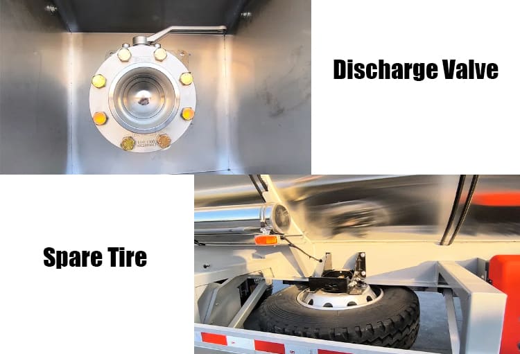 Tri Axle Stainless Steel Palm Oil Tanker Trailer for Sale in Angola