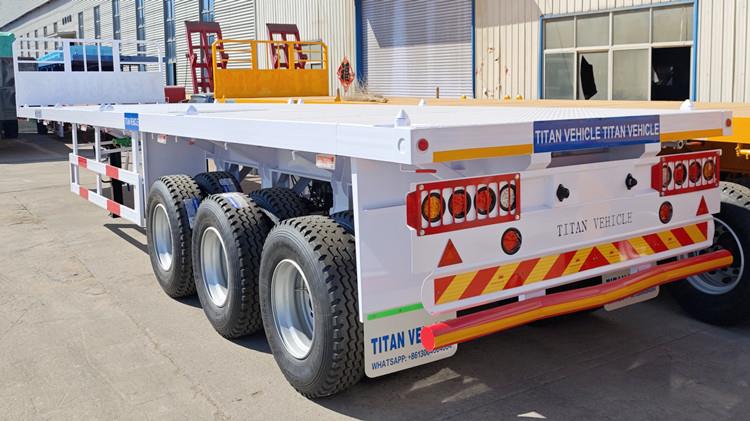 New Semi Flatbed Truck Trailer for Sale in Angola