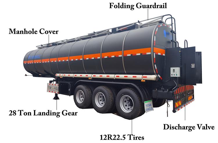 Liquid Asphalt Storage Tanks Trailer For Sale In Nigeria