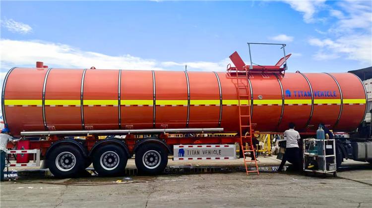 Asphalt Bitumen Tanker Trailer For Sale In Guyana
