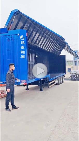 van semi trailer