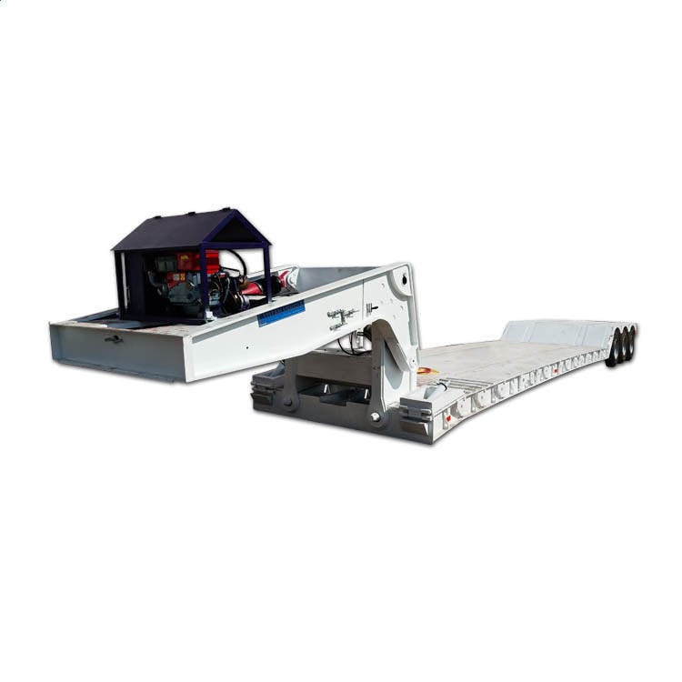 Tri Axle Detachable Gooseneck Trailers for Sale 