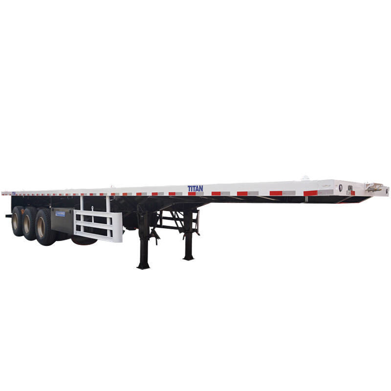 China Tri Axle Flatbed Trailer