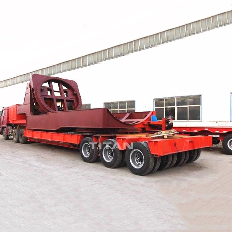 3 Line 6 Axle Wind Blade Trailer