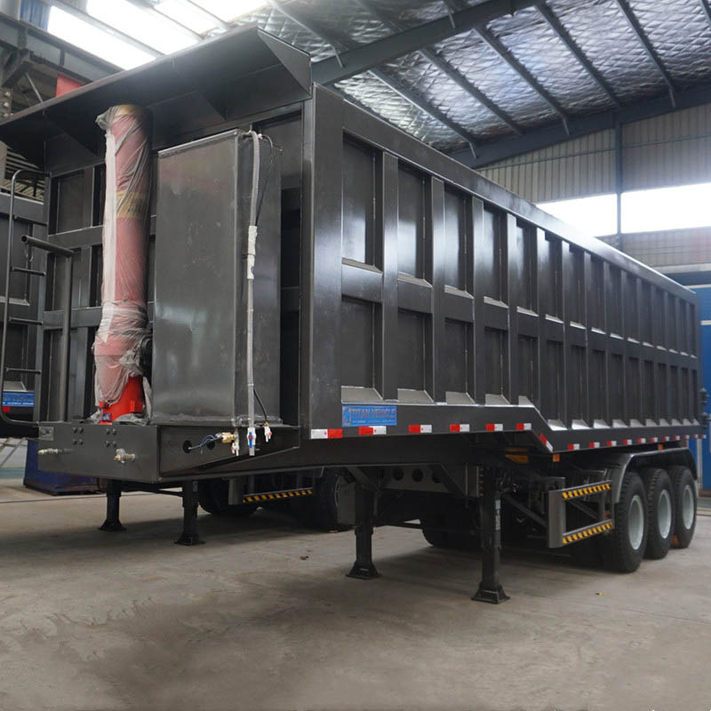 Tri Axles End Tippers Trailer