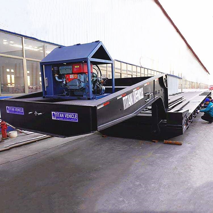 100ton Military Lowboy Trailer for Sale