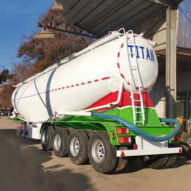 4 Axle Silobas Cement Trailer