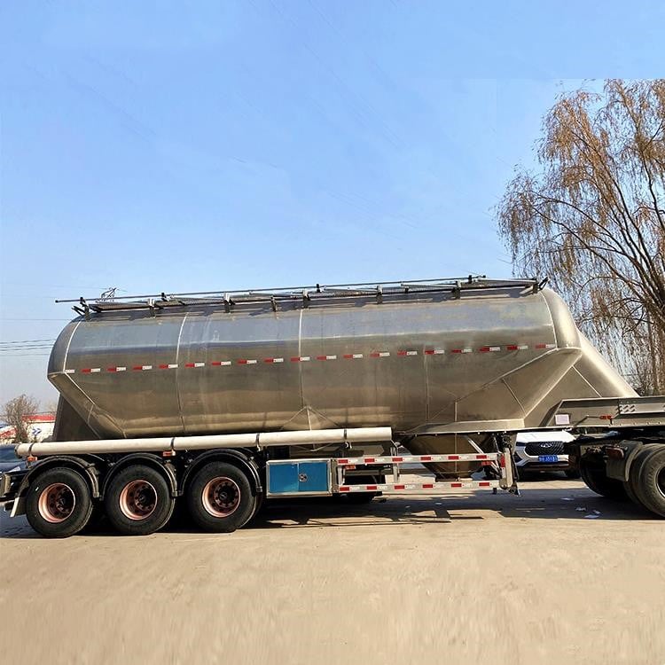 Aluminium Alloy Flour Tanker Trailer
