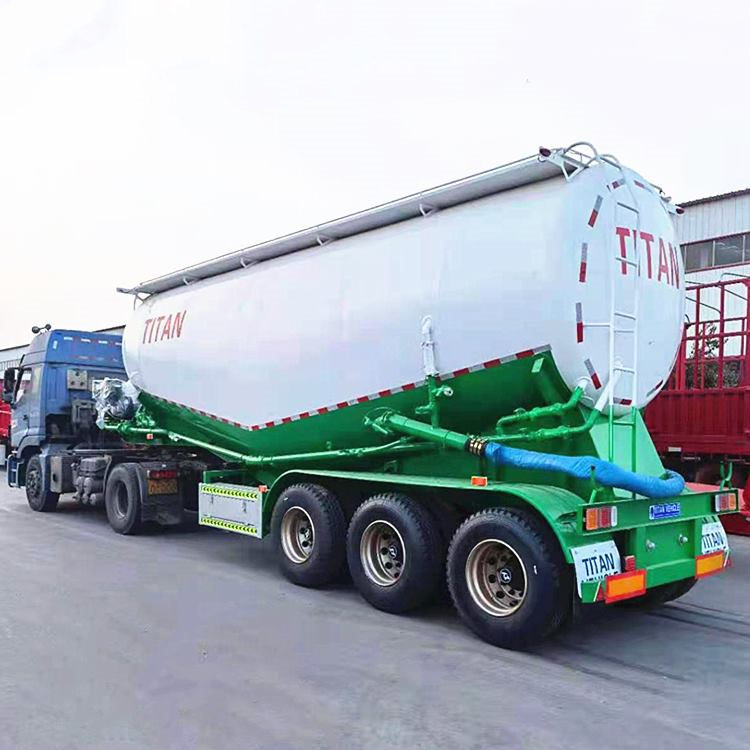Tri Axle Bulk Cement Transport Trailer