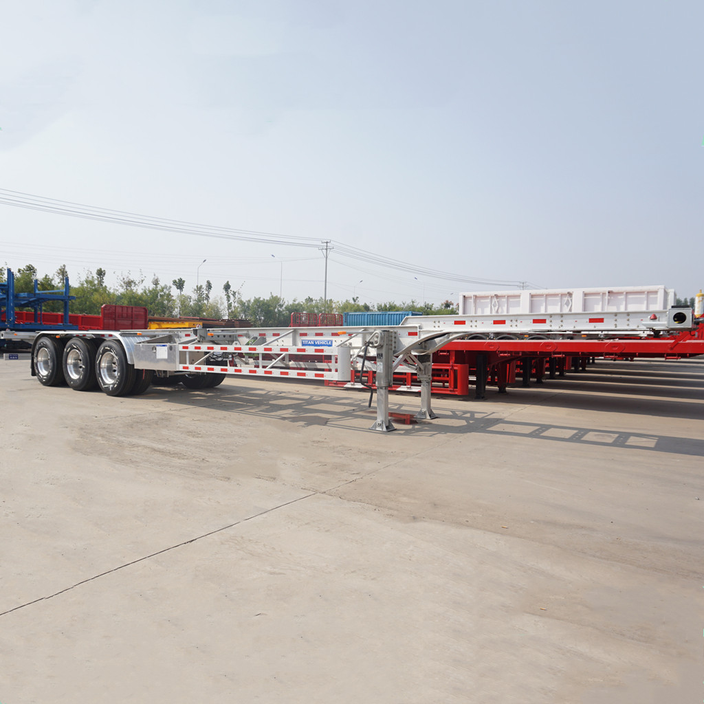 Tri Axle Used Container Chassis