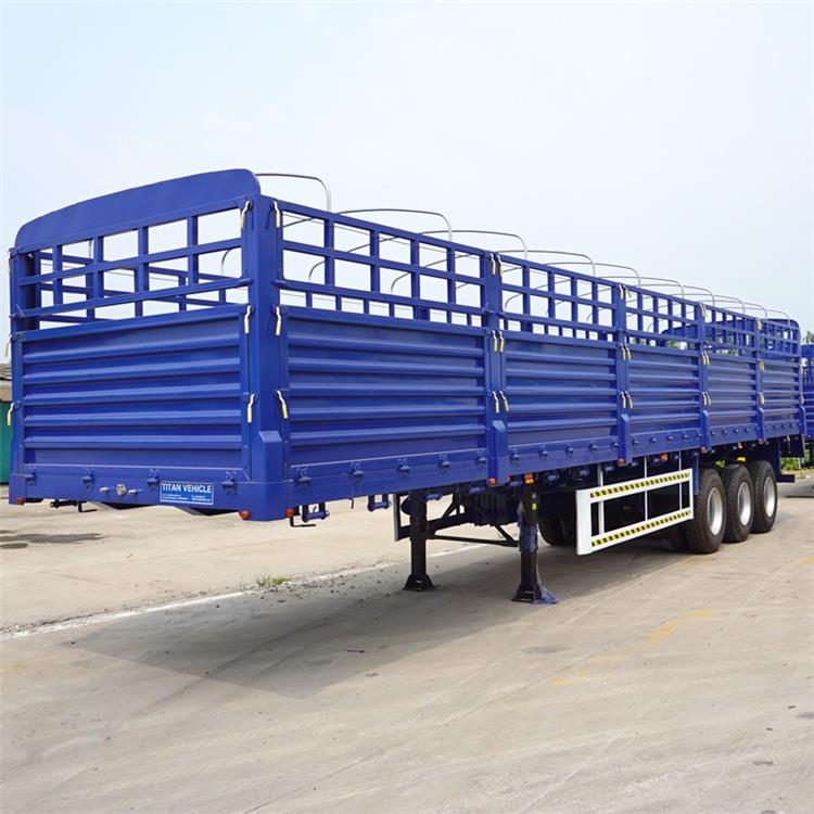 Tri-axle 60 ton Drop Side Trailer 