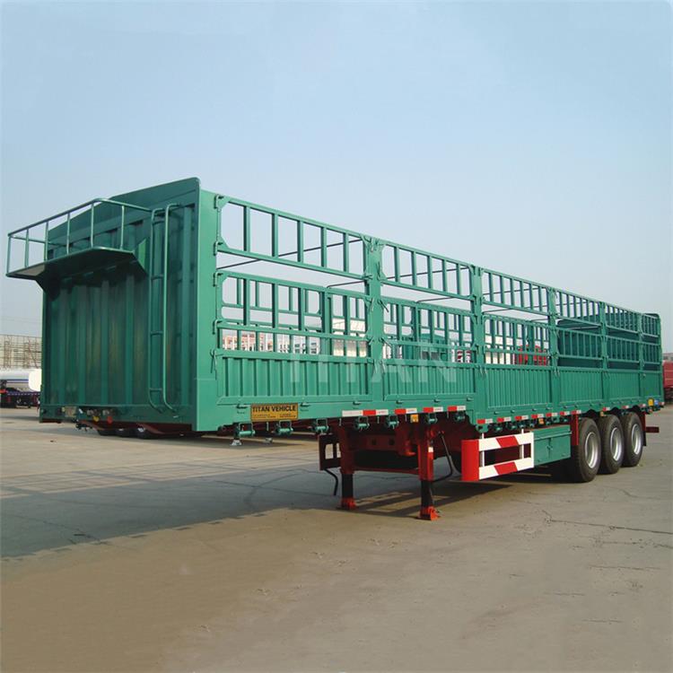 Gooseneck Stake Semi Trailer
