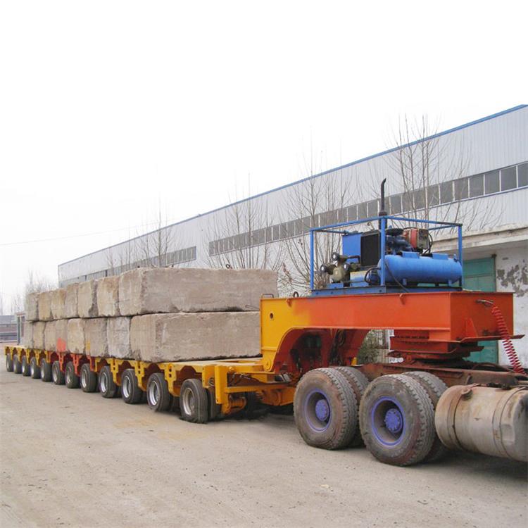 12 Axles Goldhofer Modular Trailer