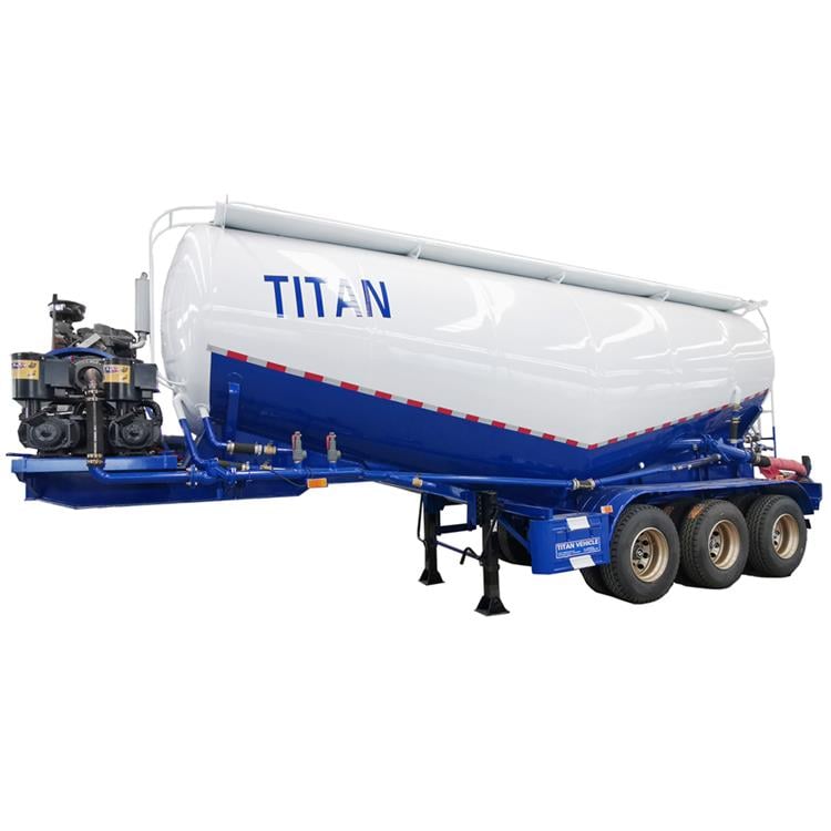Tri Axle 35CBM Cement Tanker Trailer